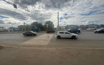 В Оренбурге под колеса автомобиля Opel Astra попал семилетний велосипедист