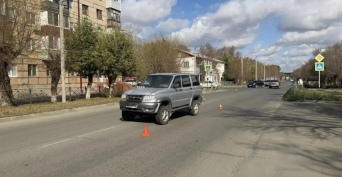 В Орске «Патриот» сбил женщину на «зебре» 