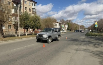 В Орске «Патриот» сбил женщину на «зебре» 