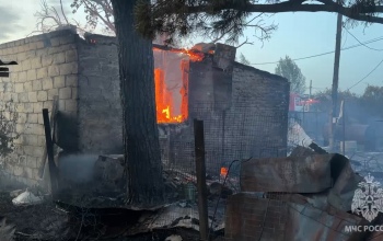 В Оренбуржье вспыхнул ещё один пожар