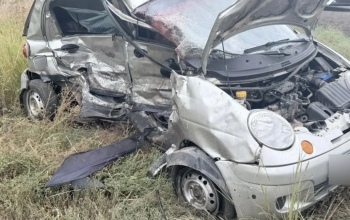 Kia и Daewoo превратились в груду металла: столкновение авто закончилось трагедией на трассе Оренбург — Илек