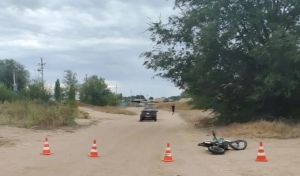 Под Соль-Илецком подросток на питбайке влетел в ВАЗ