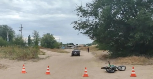 Под Соль-Илецком подросток на питбайке влетел в ВАЗ