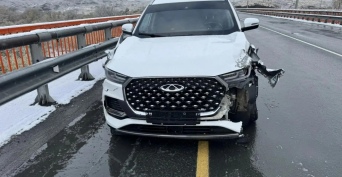 В Оренбуржье первый снег спровоцировал ДТП: есть пострадавший
