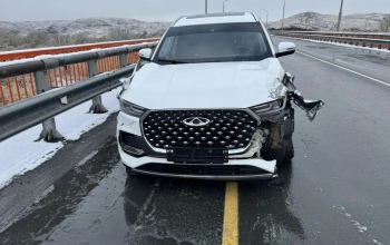 В Оренбуржье первый снег спровоцировал ДТП: есть пострадавший
