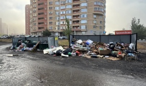 Оренбург снова пестрит горами мусора
