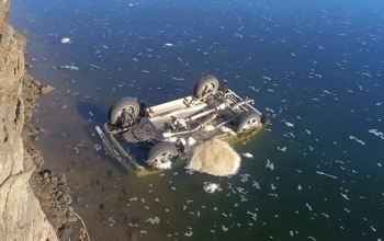 Смертельное ДТП в Кваркенском районе: водитель «Нивы» погиб, съехав в реку Урал