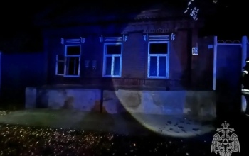 Три мужчины пострадали на пожарах на западе Оренбургской области