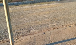 В Оренбурге на улице Поляничко новая «зебра» стерлась за считанные недели