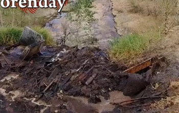 В Оренбургском районе сельчане возмущены незаконным сливом отходов