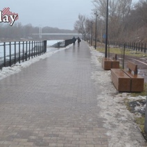 С набережной в Оренбурге снова возникли проблемы