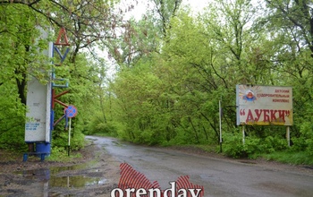 В Оренбурге загорелся заброшенный детский лагерь