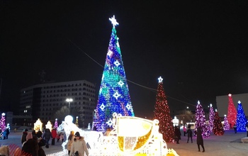 Когда оренбуржцы смогут полюбоваться новогодним городком