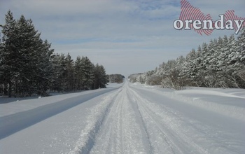 С уборкой снега аховая ситуация сложилась почти по всему Оренбуржью