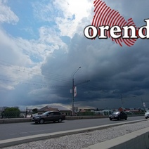 МЧС предупреждает жителей западного Оренбуржья о надвигающемся ливне