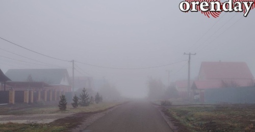 Густой туман накроет Оренбуржье в ночь с субботы на воскресенье