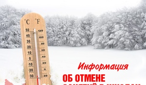 Муниципалитеты Оренбуржья снова отменяют занятия в школах из-за морозов