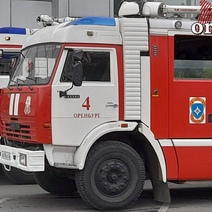 В Бузулуке на пожаре в наркодиспансере пострадал мужчина