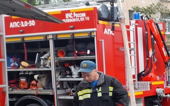 В Орске на пожаре погиб мужчина (18+)