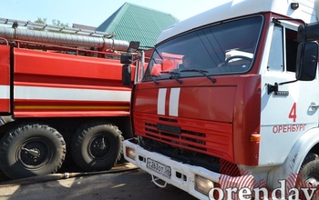 Орчане из-за пожара остались без крыши над головой