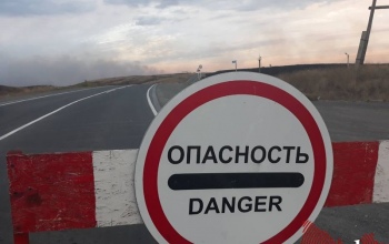 В Беляевском районе введен режим ЧС из-за сильнейшего пожара