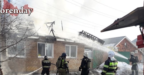 В Оренбуржье самыми пожароопасными днями являются новогодние каникулы