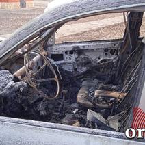 В Оренбуржье вспыхнул автомобиль с трехлетним ребенком в салоне 