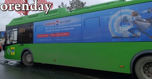 В Оренбурге до конца лета автобусы  № 80Н будут двигаться по изменённому маршруту