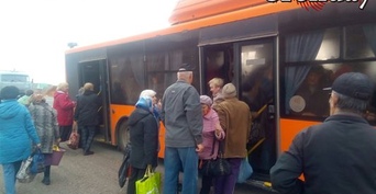 Дачные автобусы в Оренбурге работают последний месяц