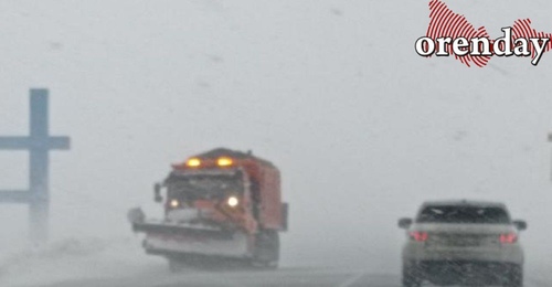 Состояние дорог в Оренбуржье  на утро 15 января