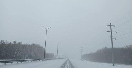 Непогода в Оренбуржье: метель и сильный ветер ожидаются 28 декабря