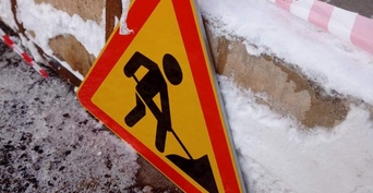 В Орске ночью произошел порыв на водоводе