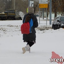 По всему Оренбуржью с уборкой снега - беда