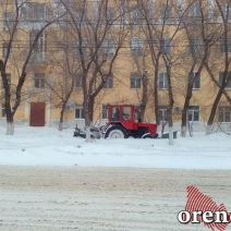 Оренбург снова накроют снегопады