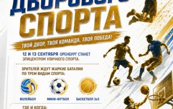 Фестиваль дворового спорта объединит сильнейшие команды