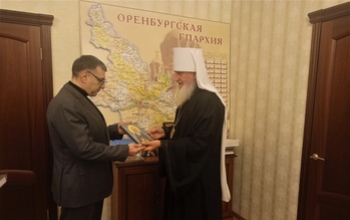 Председатель Оренбургского Горсовета Сергей Бабин обсудил с митрополитом Оренбургским и Саракташским Петром перспективы сотрудничества между городом и епархией