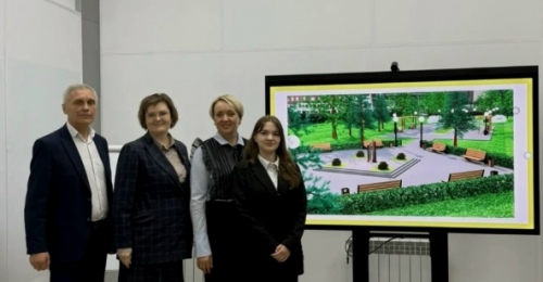 Сквер на улице Новой обретет новый облик благодаря студентам   