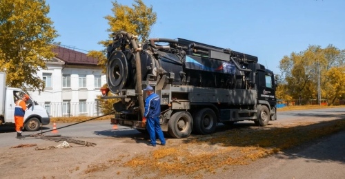 Росводоканал Оренбург продолжает плановую промывку сетей