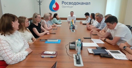 Росводоканал Оренбург подвел первые итоги участия в  федеральном проекте «Производительность труда»