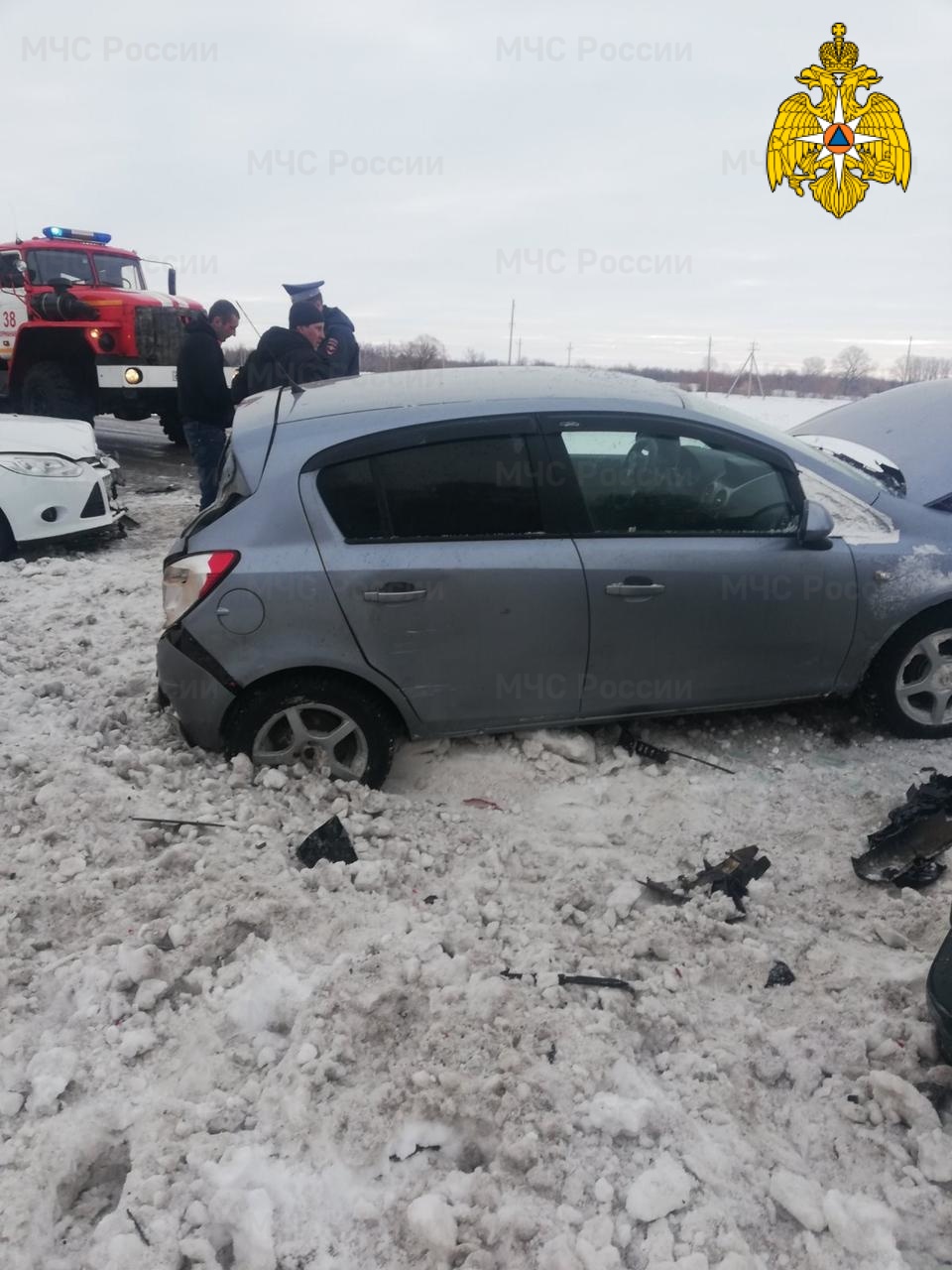 В Курманаевском районе столкнулись три авто: пострадали двое мужчин |  Новости Оренбурга