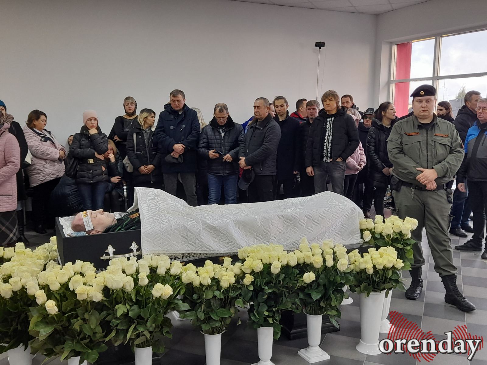Город Оренбург похороны Сергея Кузнецова