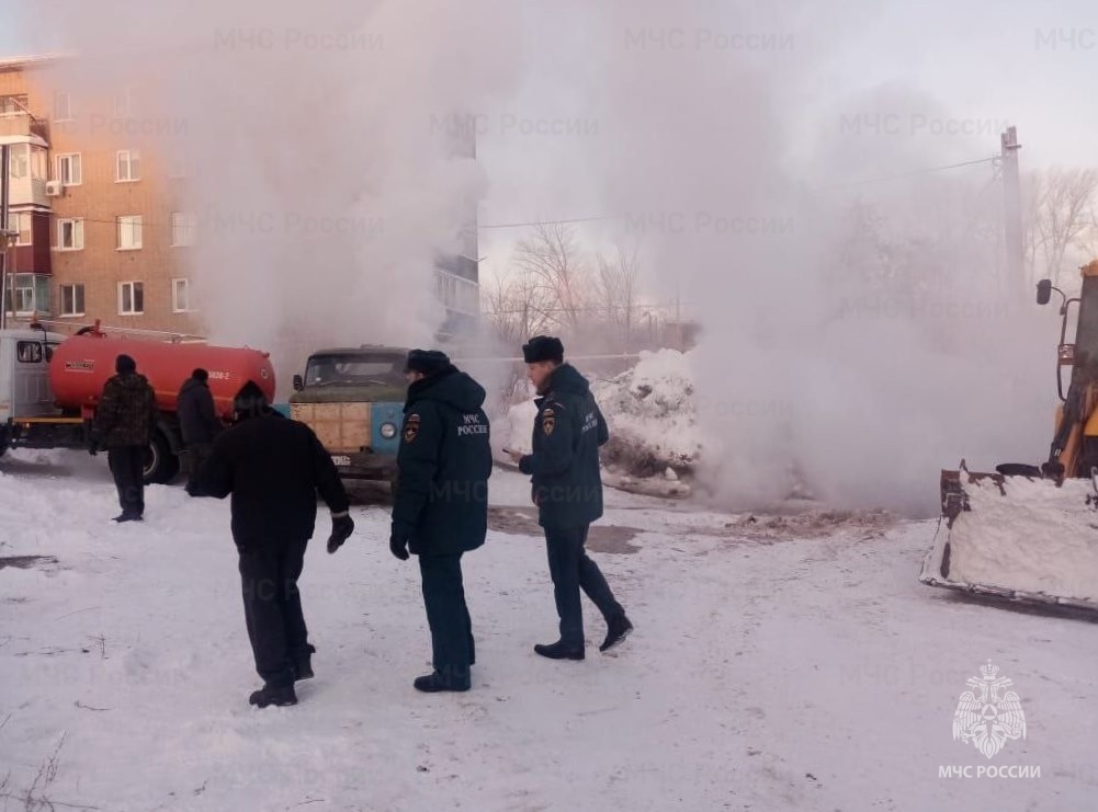 В Медногорске из-за аварии на теплотрассе без отопления остались 26 многоквартирных домов  Новости Оренбурга