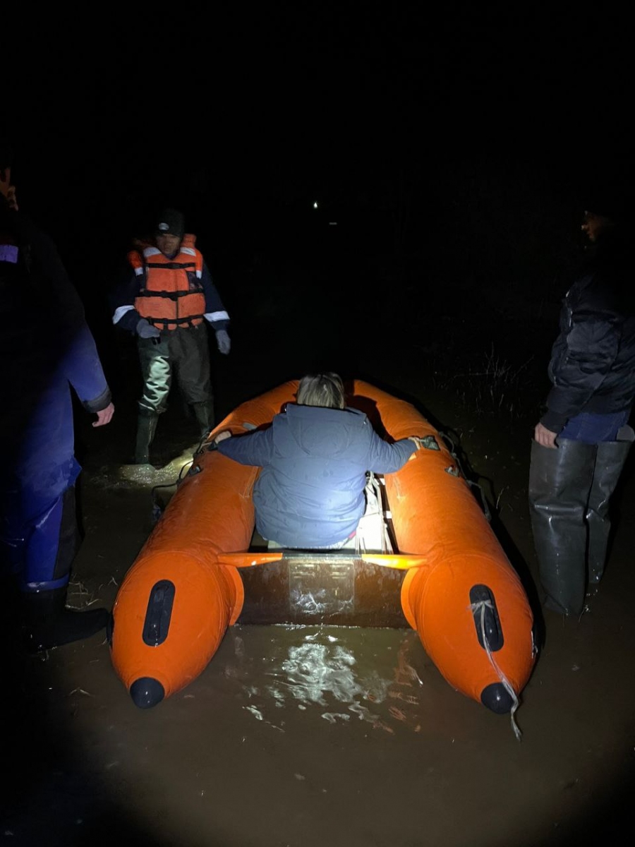 В Оренбургском районе из затопленного дома спасена женщина со сломанной  ногой | Новости Оренбурга