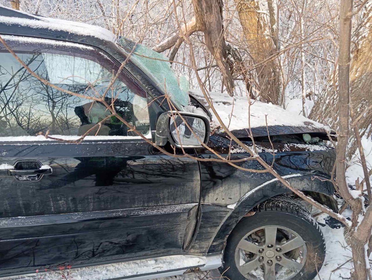 Водитель «Мицубиси Паджеро» пострадал в ДТП в Бугурусланском районе |  Новости Оренбурга