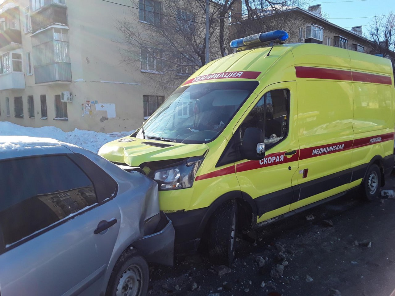 В полиции Оренбурга рассказали подробности ДТП с машиной скорой помощи |  Новости Оренбурга