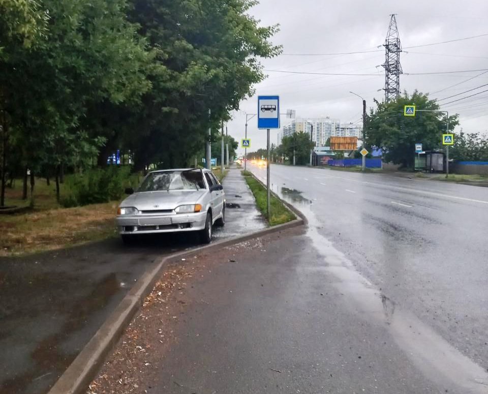 В Оренбурге неопытный водитель сбил на «зебре» пожилого пешехода