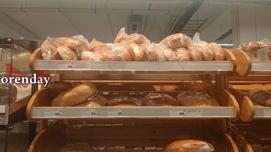 Оренбургский хлеб мало представлен на полках Пятерочки и Магнита 