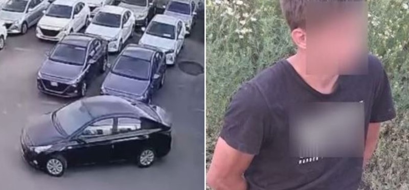 В Оренбургской области дерзкий преступник пытался угнать из автосалона новенькую иномарку