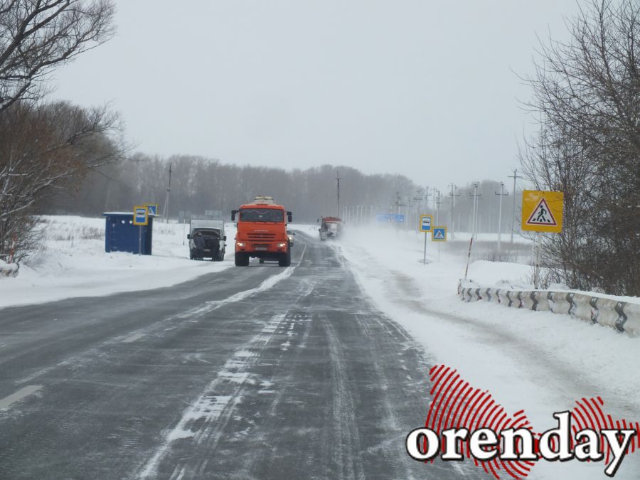 В Оренбуржье на одной из трасс снято ограничение движения